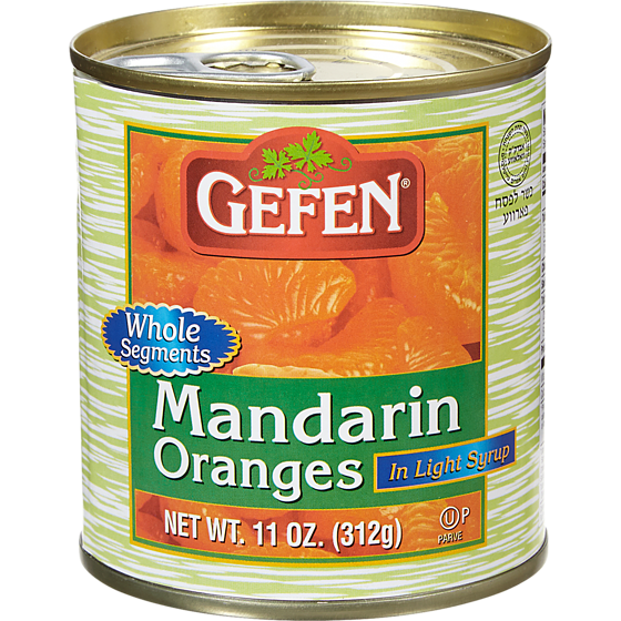 Gefen Mandarin & Orange Segments 312 g, $1.05/100g