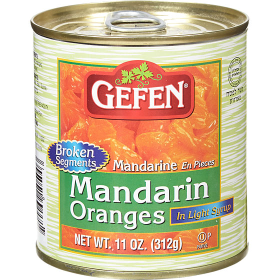 Gefen Mandarin & Orange Broken Segments 312 g, $1.05/100g