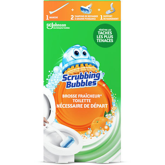Scrubbing Bubbles Brosse Fraîcheur Toilette Nécessaire de départ 1 ea, 5,79 $/1ch