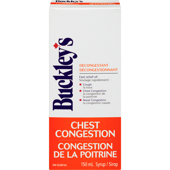 Buckley's Chest Congestion Syrup 150 ml, $10.66/100ml