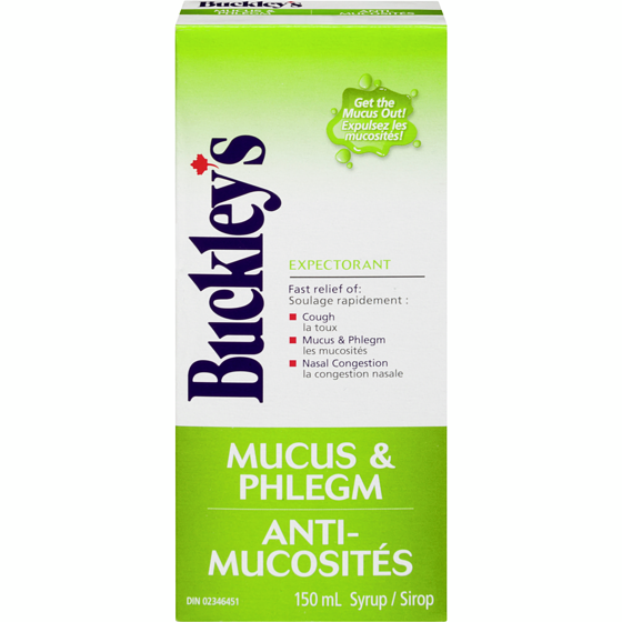 Buckley’s Mucosités Et Expectorations (Sirop) 150 ml, 10,66 $/100ml
