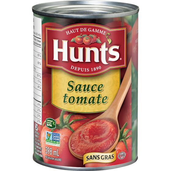 Hunt’s Sauce aux tomates 398 ml, 0,70 $/100ml