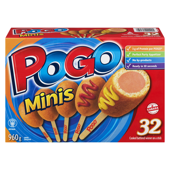 Pogo Minis Corn Dogs 960 g, $1.67/100g