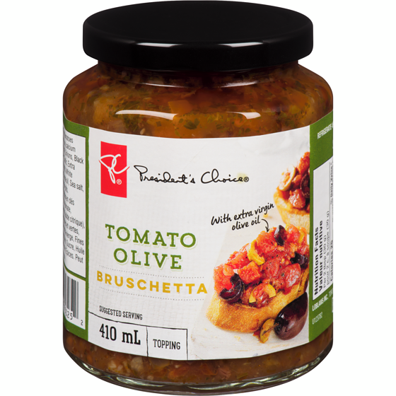 PC Tomato Olive Bruschetta Topping PC.ca