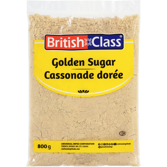 British Class Golden Sugar 800 g, $0.50/100g