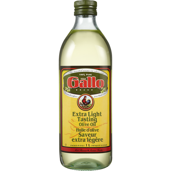 Gallo Huile d’olive extra légère 1 l, 0,90 $/100ml