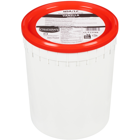 Chapmans No Sugar Added Lactose Free Ice Cream Vanilla 11.4 l, $0.47/100ml