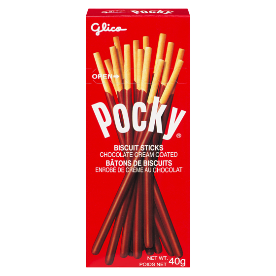 Glico Bâtons enrobés de chocolat Pocky 40 g, 4,98 $/100g