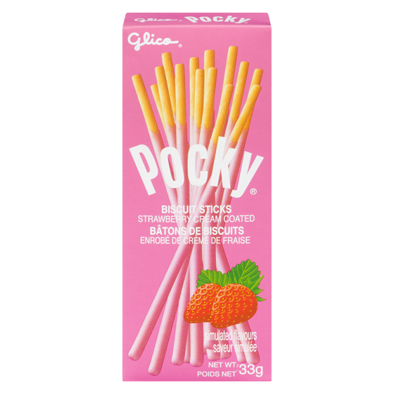 Glico Pocky, Strawberry Cream 33 g, $6.03/100g