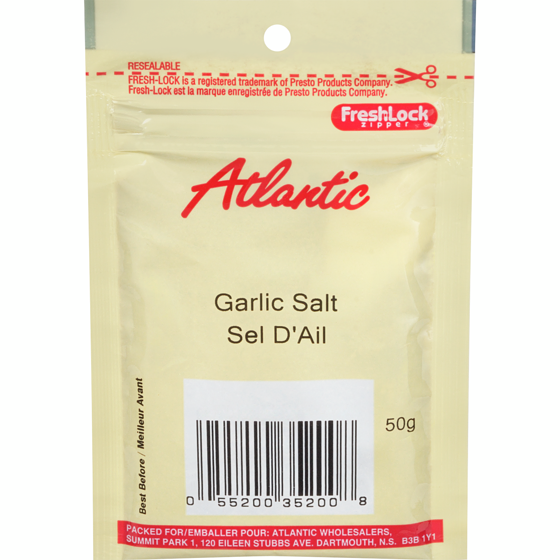 null Sel D’Ail 50 g, 3,58 $/100g