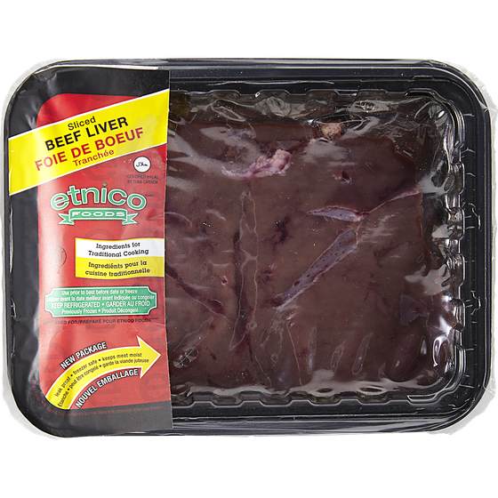 null Foie de boeuf en tranches 13,21 $/1kg 5,99 $/1lb