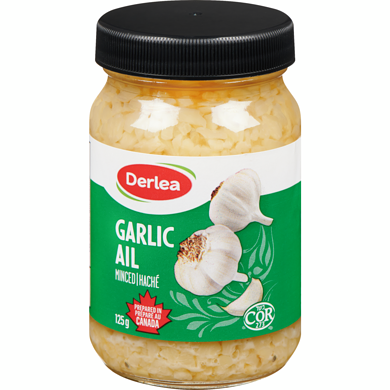 Derlea Garlic, Minced 125 g, $2.39/100g