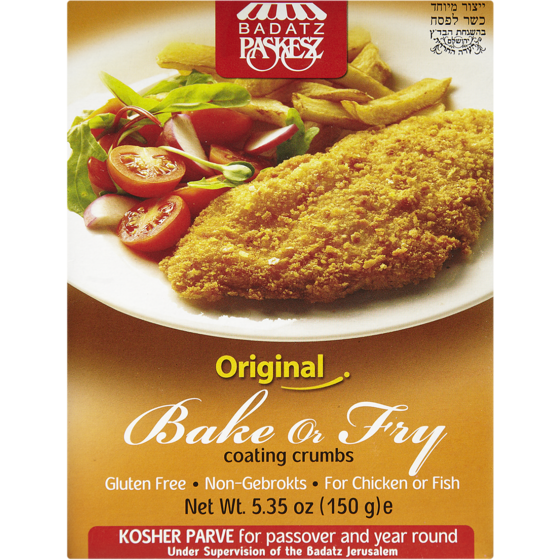 Paskesz Chapelure Golden Bake & Fry 150 g, 6,33 $/100g