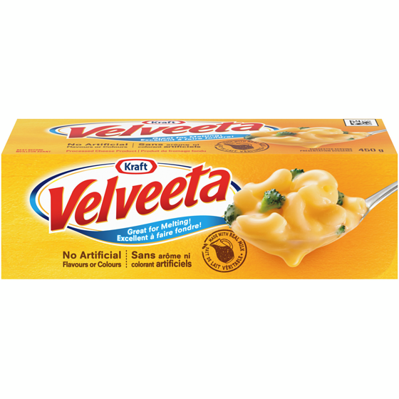 Kraft Processed Cheese Loaf 450 g, $2.11/100g