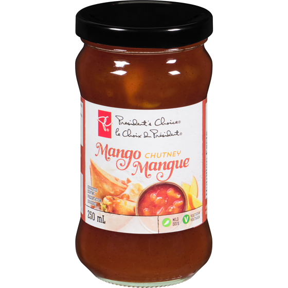 President's Choice Mango Chutney 250 ml, $2.20/100ml