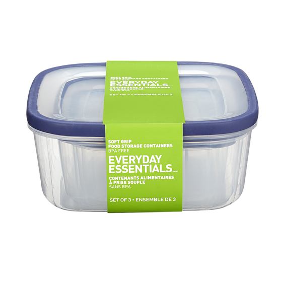 Everyday Essentials Contenant de rangement carré 1 ea, 3,66 $/1ch