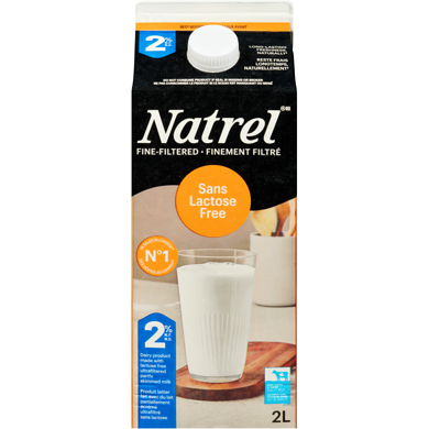 Natrel Lactose Free 2% Dairy Product 2 l, $0.34/100ml