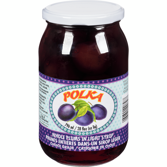 S&F Whole Plums In Light Syrup 796 ml, $0.66/100ml