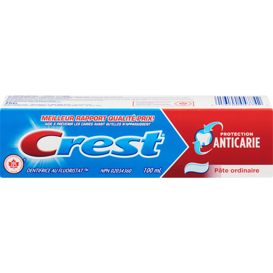 Crest Dentifrice régulier Protection anticarie 100 ml, 1,79 $/100ml