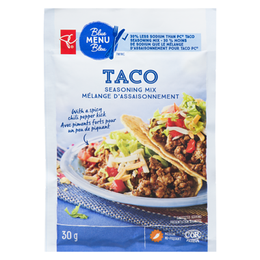 PC Blue Menu Taco Seasoning Mix