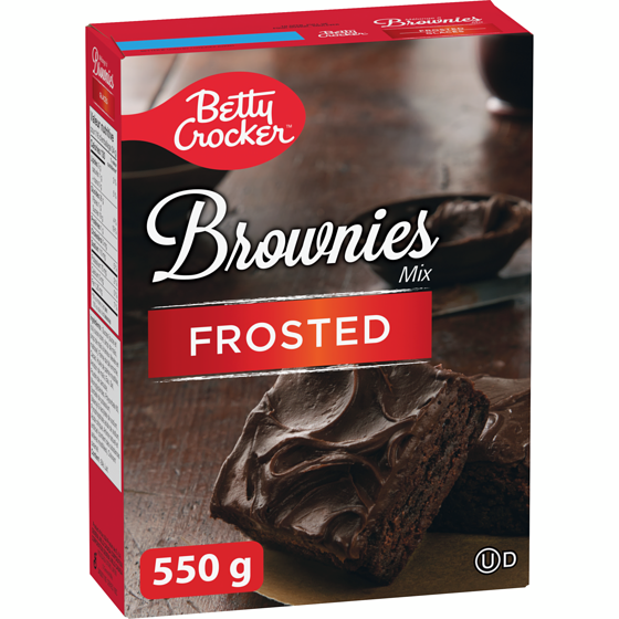 Betty Crocker Chocolate Brownies Baking Mix with Chocolate Frosting 550 g, $0.82/100g