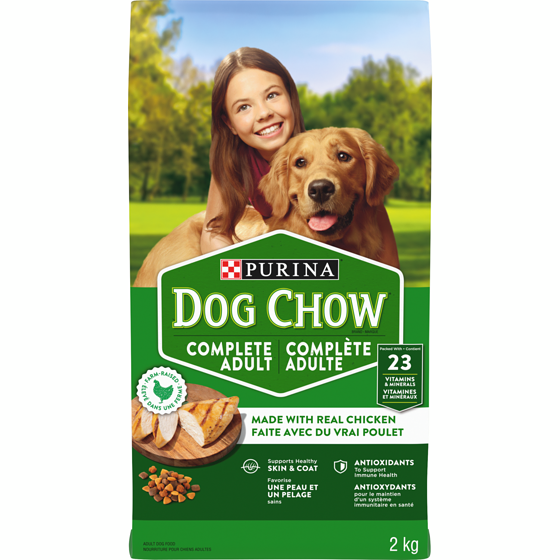Purina Dog Chow Complete Adult Chicken, Dry Dog Food 2 kg, $0.60/100g