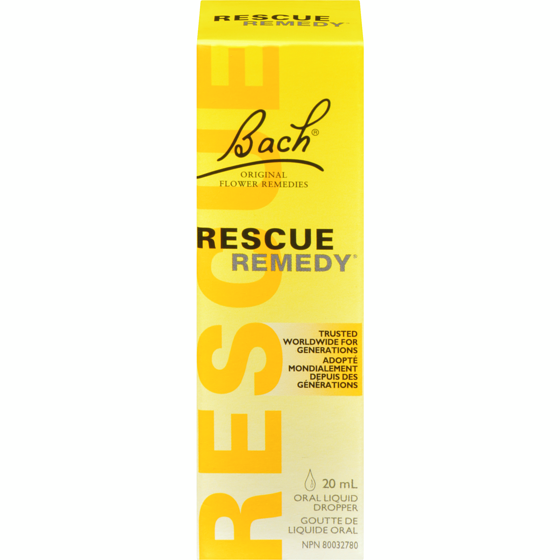 Bach Rescue Remedy Drops     20 ml, $69.95/100ml