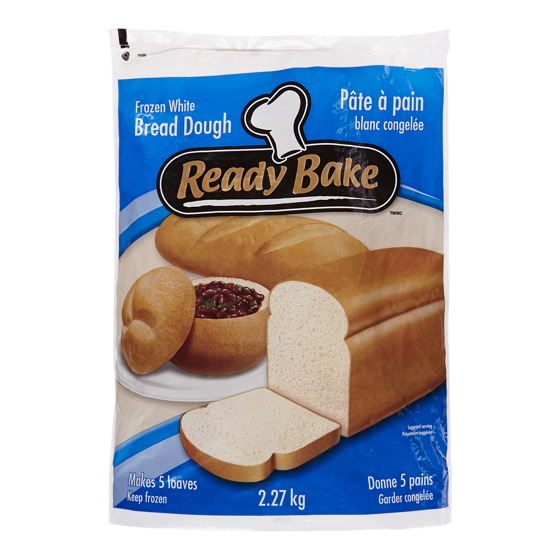 Ready Bake Frozen Bread Dough White 445 g, $2.25/100g