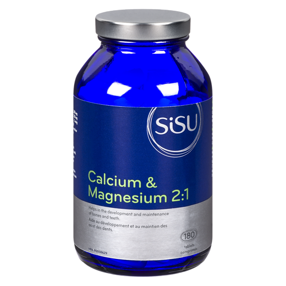 Sisu Calcium & Magnesium 2:1 with Vitamin D 180 ea, $0.19/1ea
