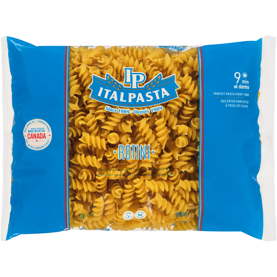Italpasta Rotini 900 g, 0,39 $/100g