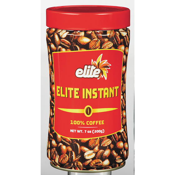 Elite Kosher Instant Coffee 200 g, $6.50/100g