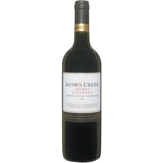 Jacob's Creek Shiraz Cabernet Sauvignon (ID required at pick-up) 750 ml, $2.03/100ml