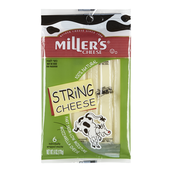 Miller Fromage à effilocher casher 170 g, 5,29 $/100g