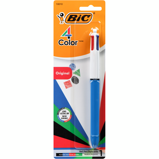 BIC Stylos à encre de couleurs assorties BIC 1 ea, 2,50 $/1ch