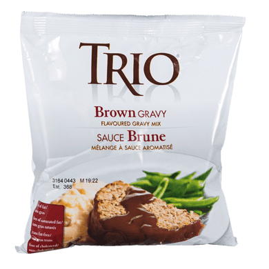 Trio Mélange à sauce brune 467 g, 2,03 $/100g