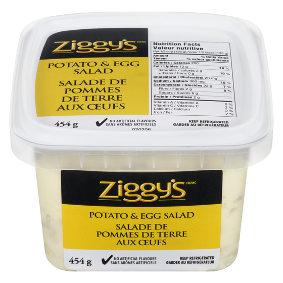 Ziggy's Potato & Egg Salad 454 g, $1.06/100g