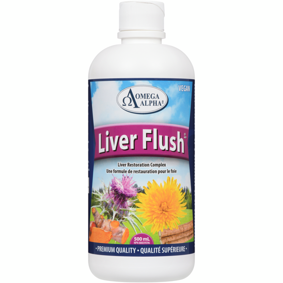 Omega Alpha Liver Flush 500 ml, $6.40/100ml