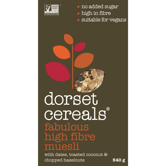 Dorset Super High Fibre Muesli 540 g, $1.39/100g