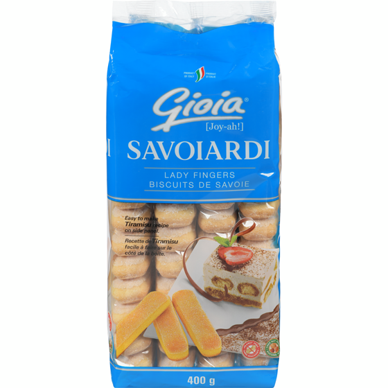 Gioia Savoiardi Biscuits 400 g, $1.37/100g