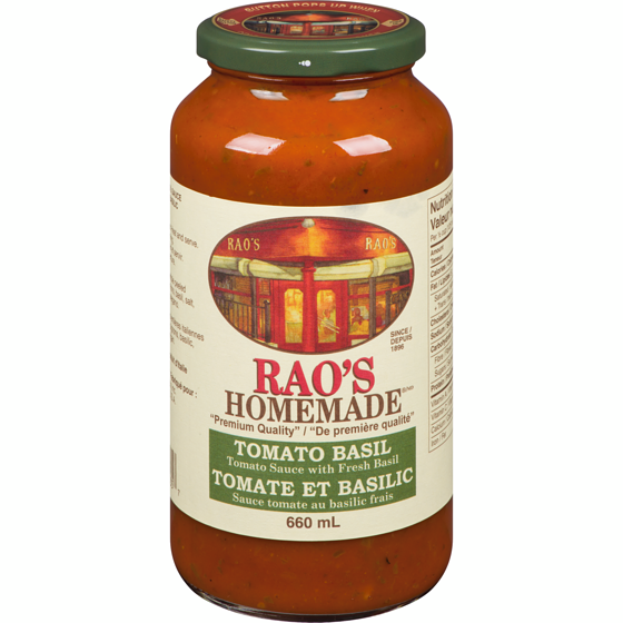 Rao's Tomato Basil Sauce 680 ml, $1.67/100ml