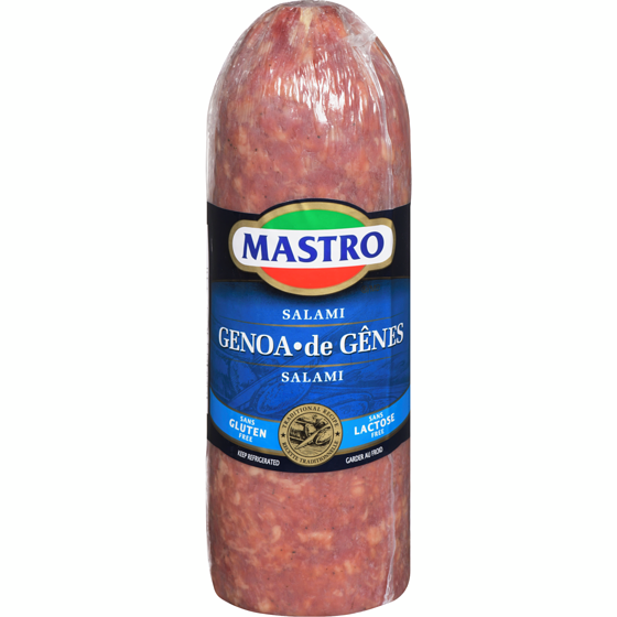 Mastro Salami de Gènes (tranché mince) 39,90 $/1kg 18,10 $/1lb