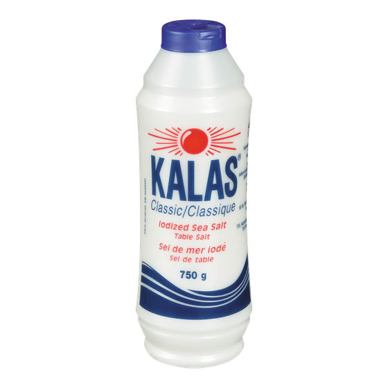 Kalas Iodized Sea Salt 750 g, $0.37/100g