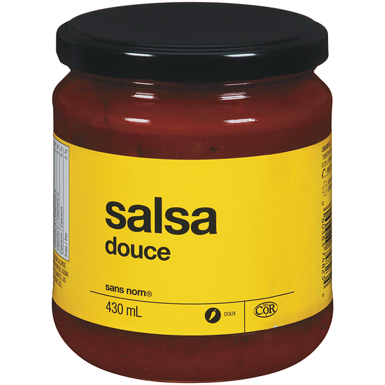 Sans Nom Salsa douce 430 ml, 0,93 $/100ml
