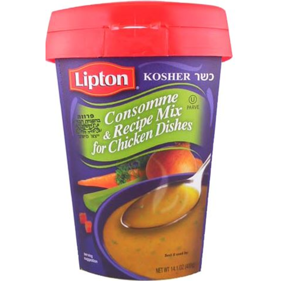 Lipton Kosher Chicken Flavor Soup Mix Parve 400 g, $2.50/100g
