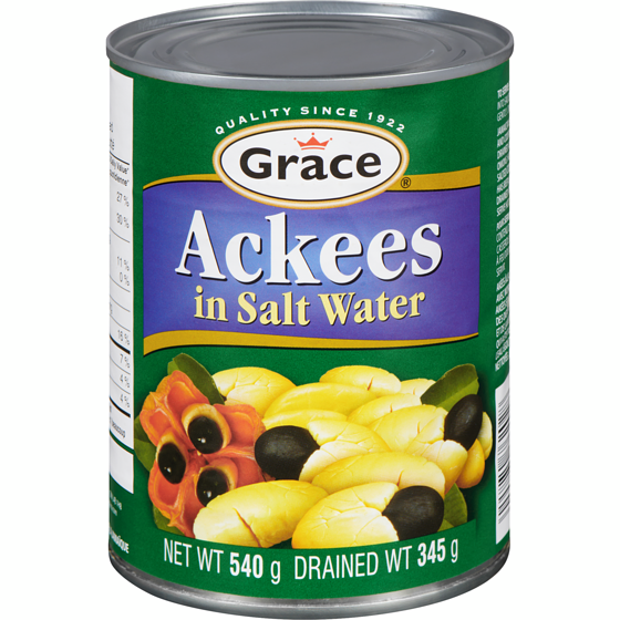 Grace Ackees In Salt Water 540 g, $2.68/100ml