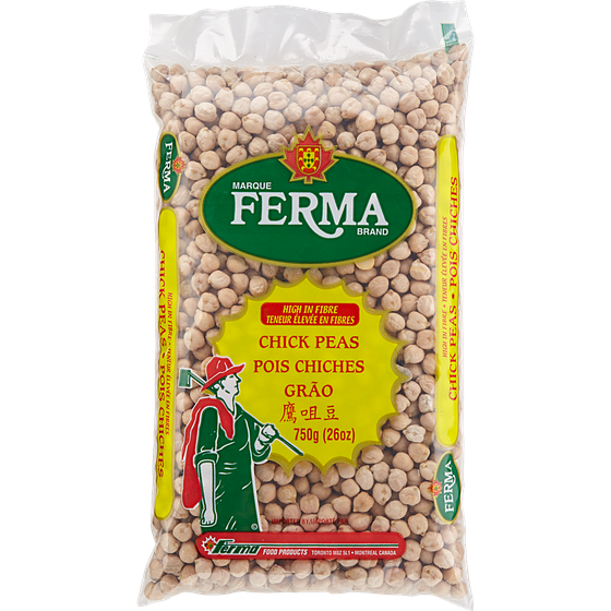 Ferma Chick Peas 750 g, $0.53/100g