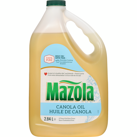 Mazola Huile de canola 2.84 l, 0,46 $/100ml