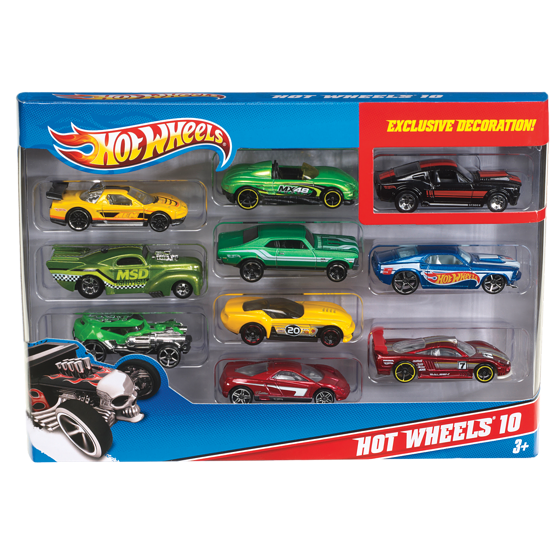 Hot Wheels Bsc 10-Car Pack 54886 1 ea, $20.00/1ea