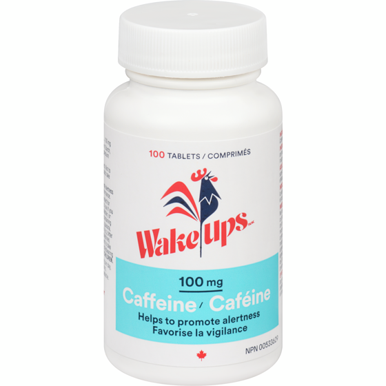 Wake Ups Tablets 100 ea, $0.15/1ea
