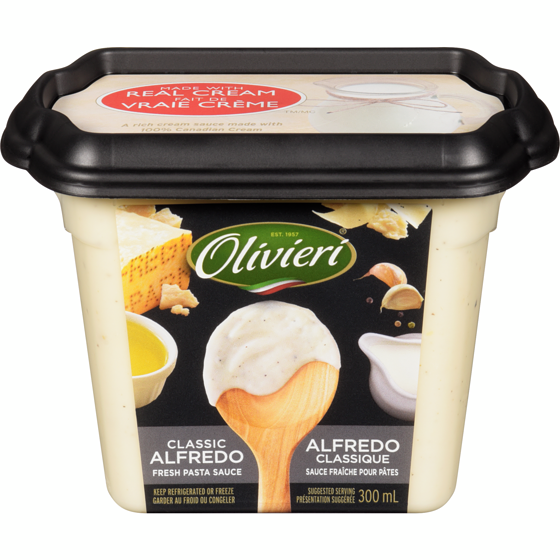 Olivieri Pasta Sauce, Classic Alfredo  300 ml, $2.33/100ml